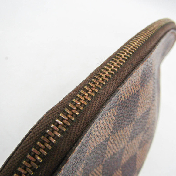 LOUIS VUITTON Brown Damier Pouch - Picture 9 of 14